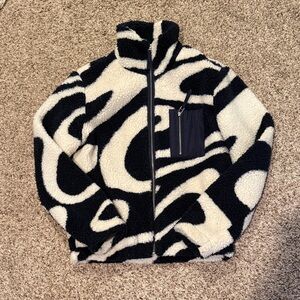 Louna Navy Swirl Jacket